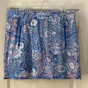 Patterned Knit Talbots Skort - iX